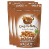 Crazy Go Nuts Walnuts - Maple, 4.5 Oz (3-Pack) - Healthy Snacks, Vegan, Low Carb, Gluten Free, Superfood - Natural, Non-Gmo, Ala