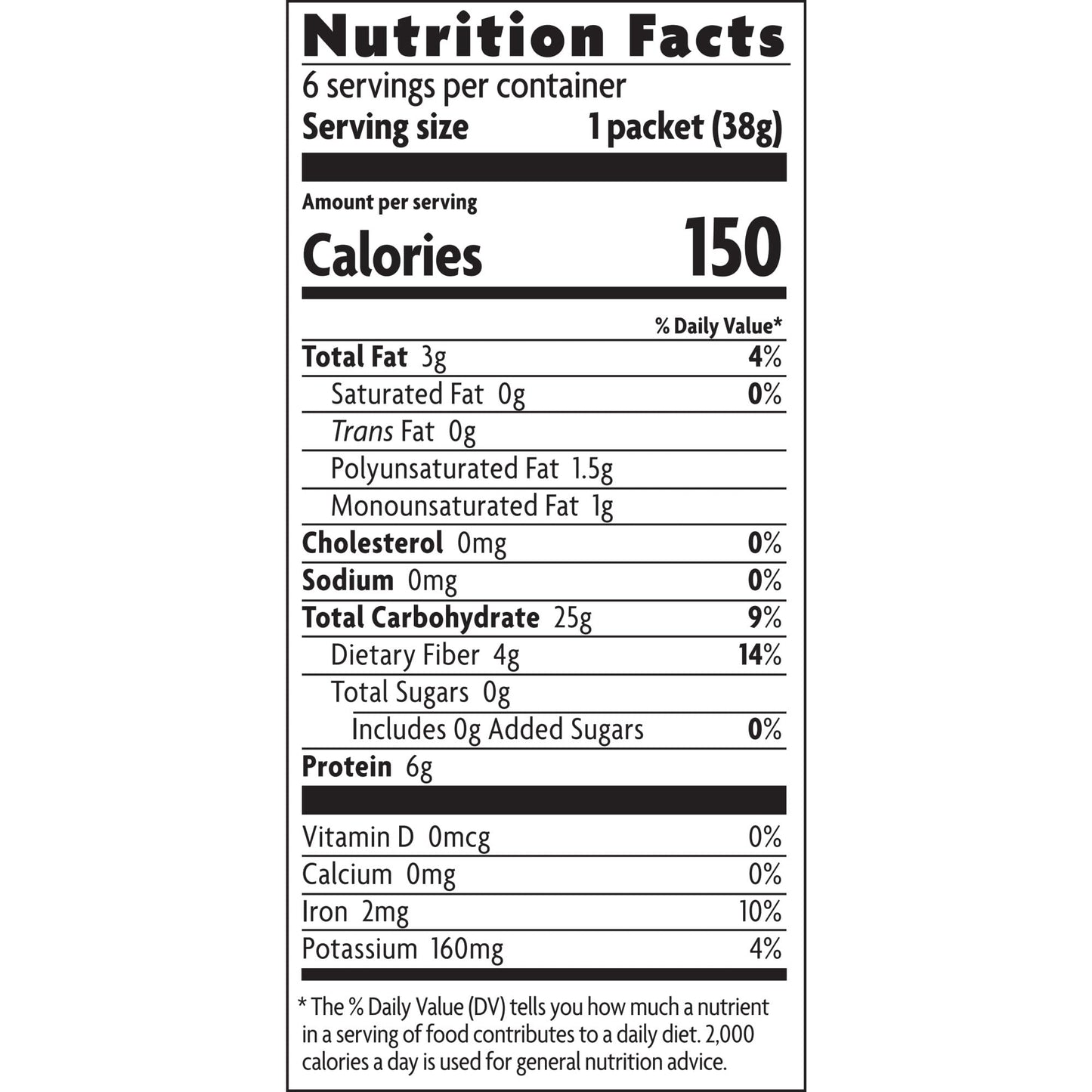 Qia Superfood Gluten Free Superseed and Grains Oatmeal