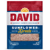 DAVID Seeds Salted and Roasted Sunflower Kernels, Keto Friendly Snack, 8.5 OZ Bags, 12 Pack