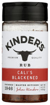 Kinder's Cali's Blackened Rub, Vegan, 4.2 Ounces (Pack Of 6)