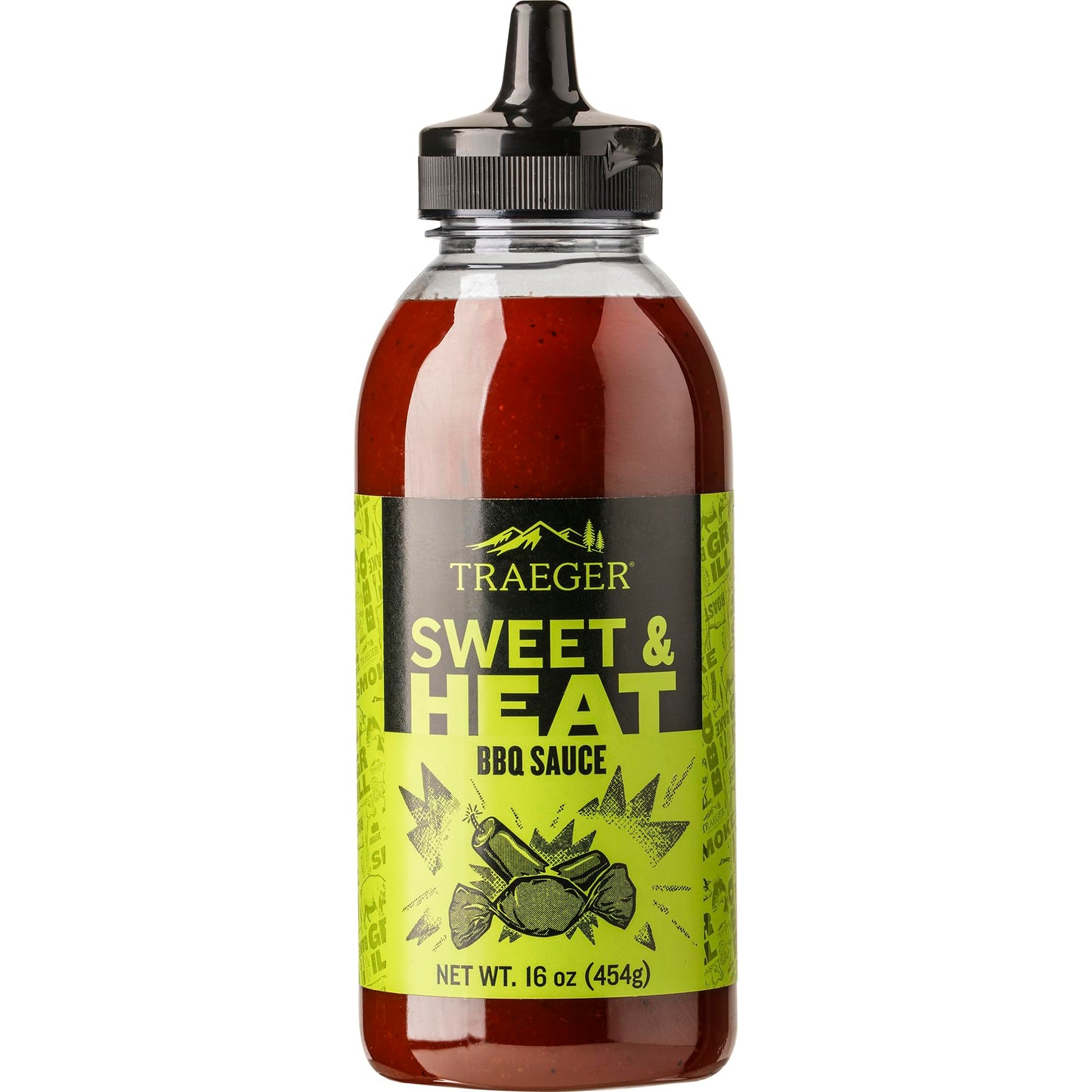 Traeger Grills Sweet & Heat BBQ Sauce SAU065 500ml Red