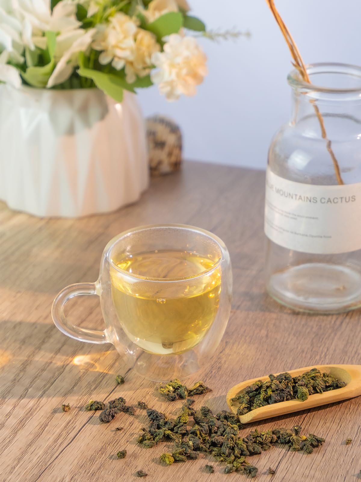TeeLux Osmanthus Oolong Tea - Loose Leaf, Flavorful & Aromatic, 5.3 oz