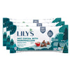 Lily's Hot Cocoa with Marshmallow Flavor Baking Chips 3 packs - No Sugar, Low Carb, Rich & Creamy 35% Cacao, Stevia Hot Chocolat