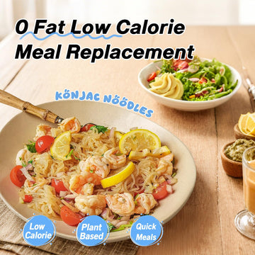 MOKI Konjac Shirataki Noodles, Low Carb Gluten-Free Pasta, 12 Packs, 3.53 oz Each, Vegan, Keto & Paleo-Friendly, Plant-Based