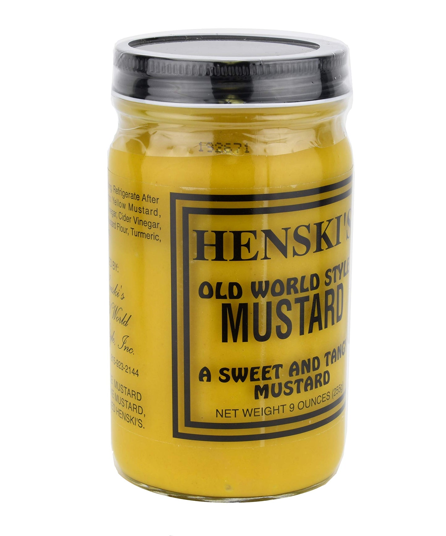 Henski'S Old World Style Mustard (Sweet And Tangy)