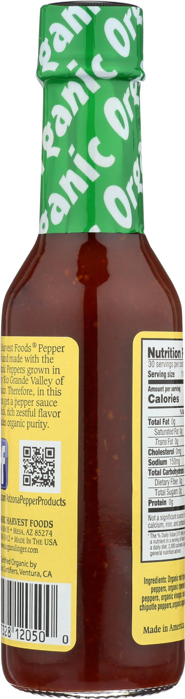 Arizona Gunslinger Sauce Habanero Pepper Chipotle, 5 oz