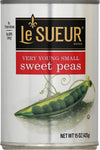 Le Sueur Very Young Small Sweet Peas, 15 Ounce (Pack Of 24)