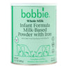 Bobbie Whole Milk, Grass Fed Baby Formula With Iron, Plant Based Dha And Ara, Vitamin D And Protein Blend Modeled After Breast Milk, For Newborn Baby To 12 Month Old, 14.1 Oz