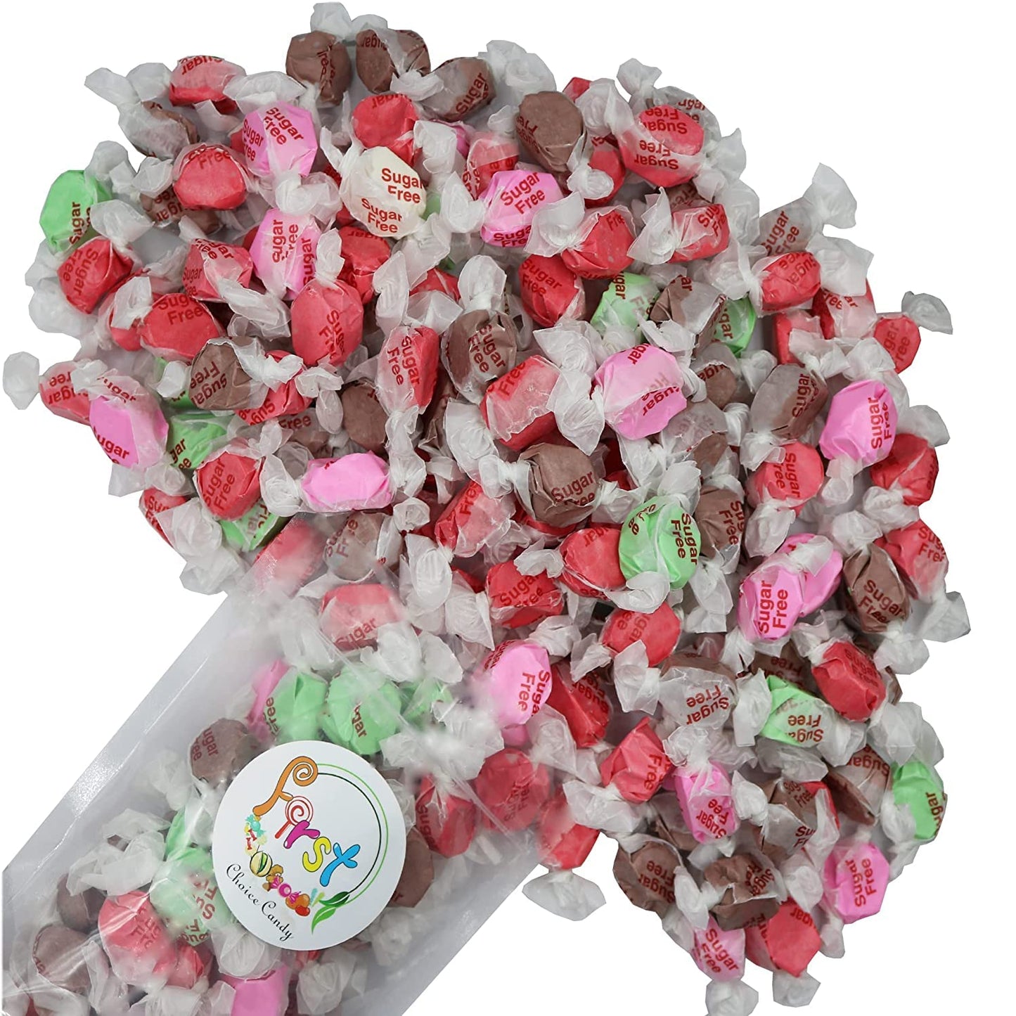 All Flavor Gourmet Salt Water Taffy (Sugar Free, 5 Lb)