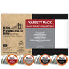San Francisco Bay Compostable Coffee Pods - Variety Pack Dark Roast (40 Ct) K Cup Compatible Including Keurig 2.0, French, Espre