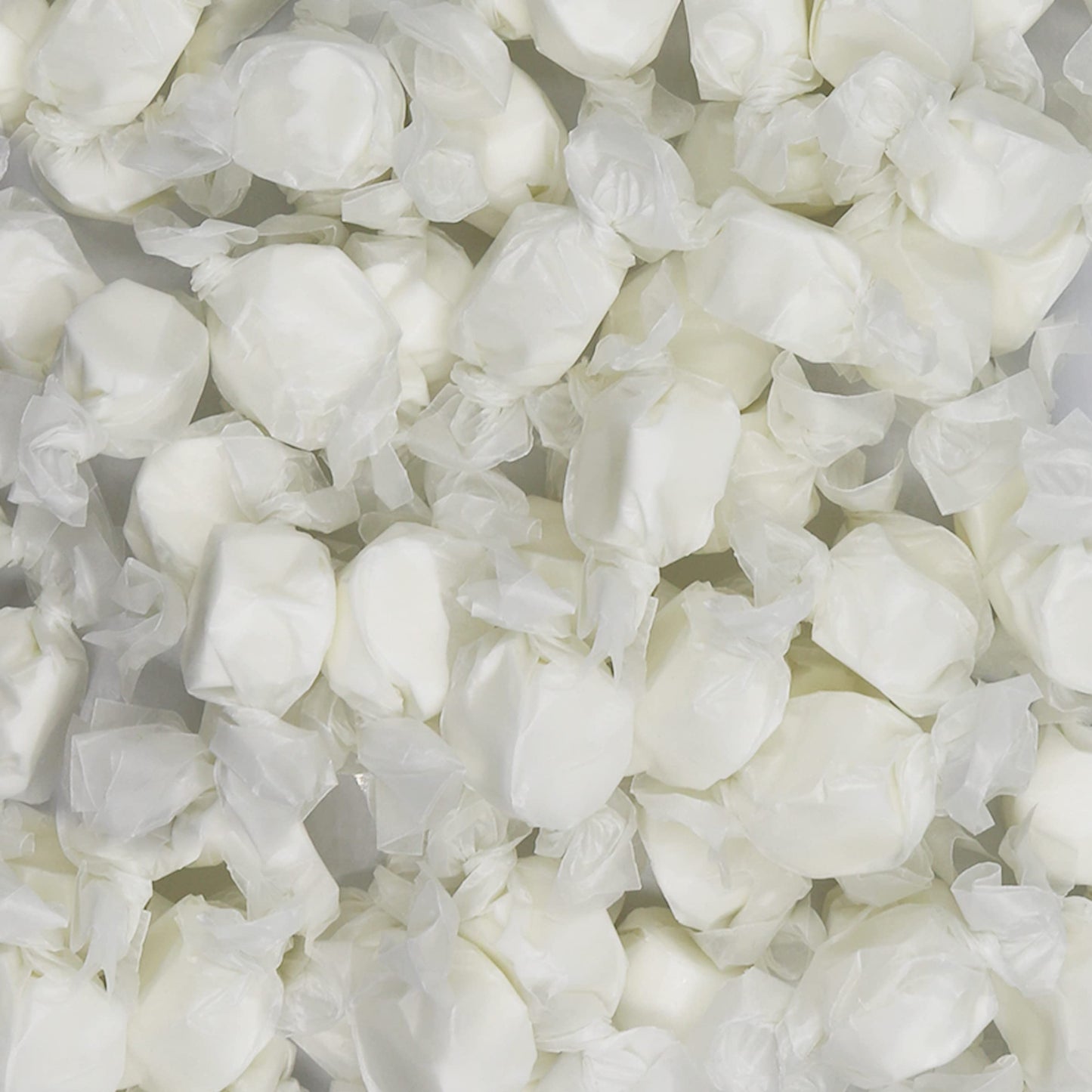 Gourmet Soft And Chewy Salt Water Taffy Candies - Individually Wrapped - Bulk Bags (Vanilla, 5 Pound (Pack Of 1))
