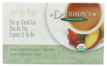 Davidson'S Organics, Spiced Pear, 100-Count Unwrapped Tea Bags