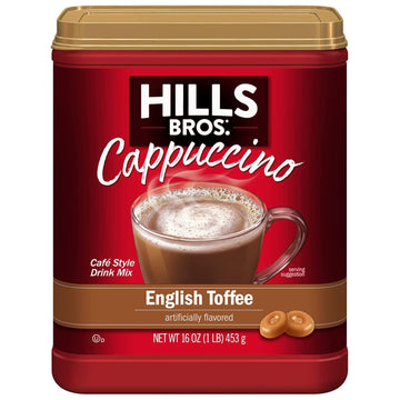 Hills Bros. Flavor Coffee (16 Ounce (Pack Of 3), English Toffee)