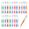 Bulk Toothbrush Pack With Covers | Premium Quality Individually Wrapped Colorful Tooth Brushes Are Perfect For Travel, Giveaways