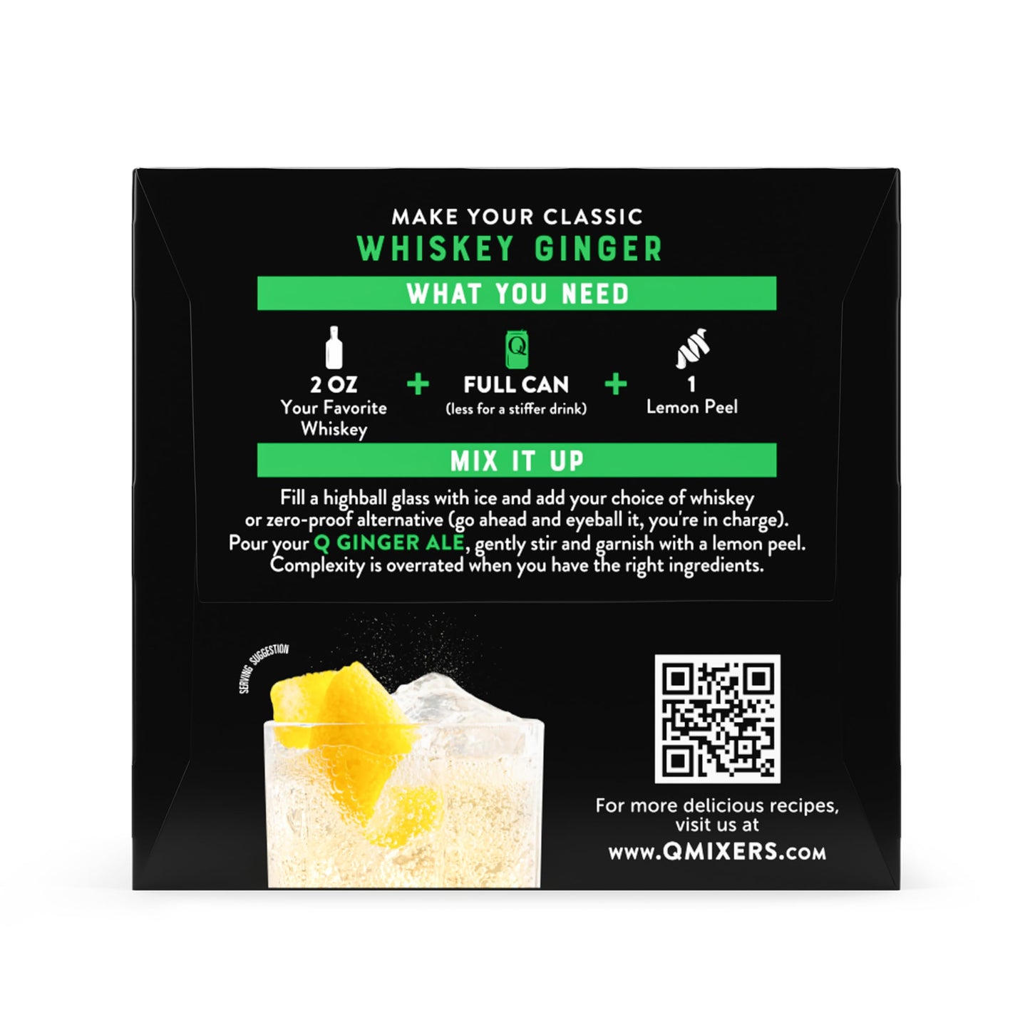 Q Tonic Ginger Ale, 7.5 Fl Oz, 4 Pack, Model 85169400381, Non- ic Beverage