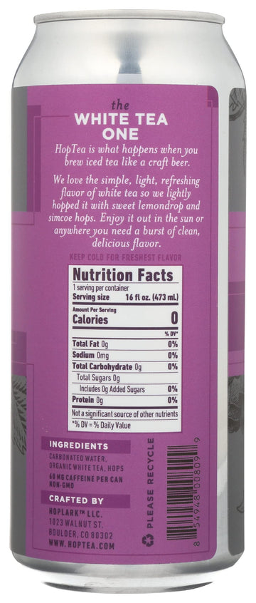 Hoptea Sprklng White Tea ( 12 X 16 Oz )