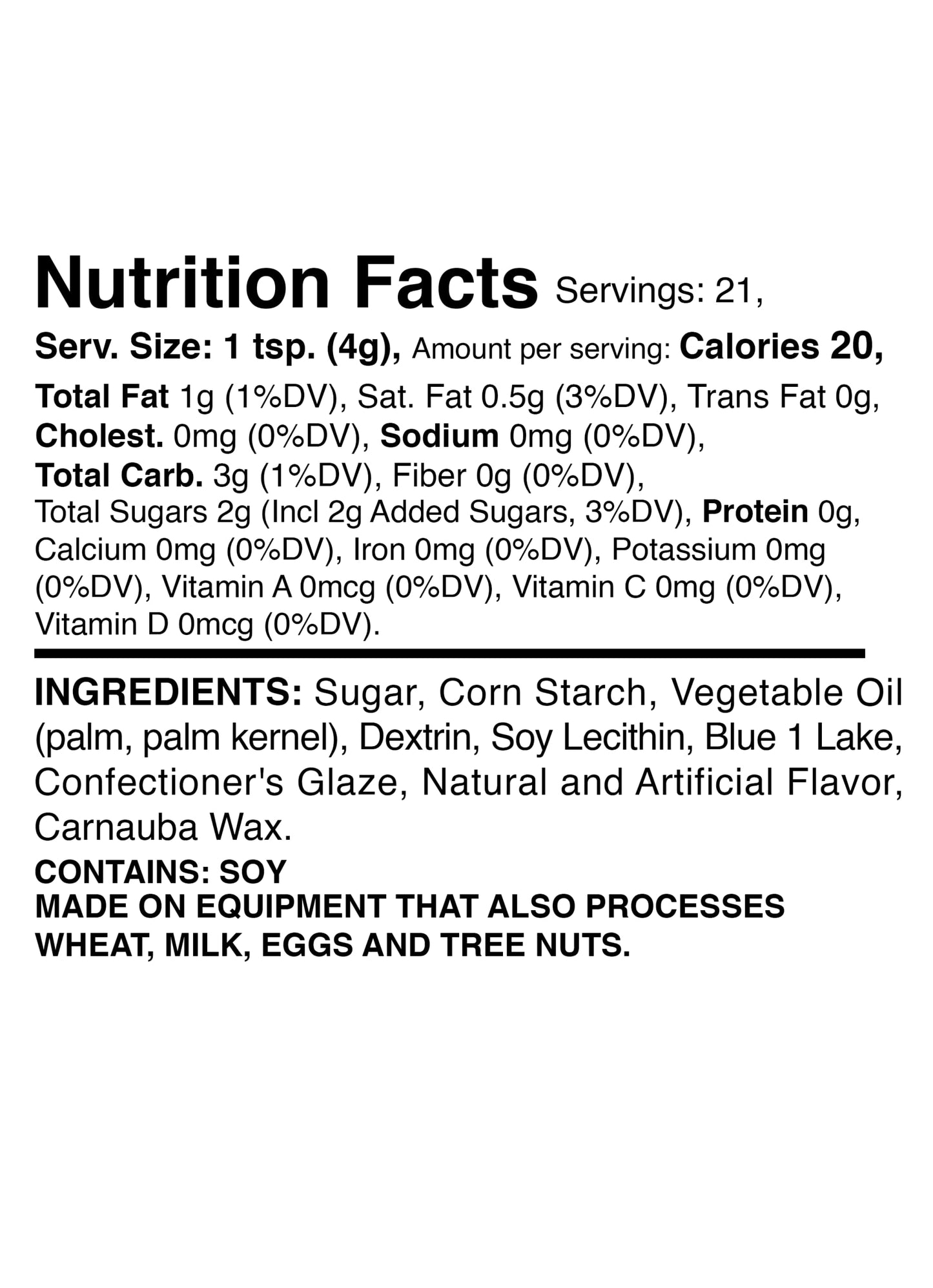 Mystic Sprinkles Solid Color Jimmy Sprinkles (Better In Blue Jimmies 3Oz)