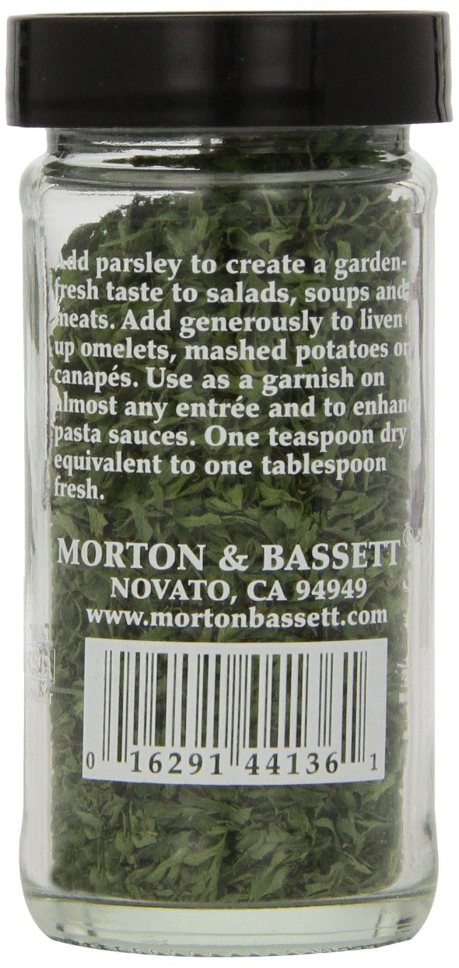 Morton & Bassett Parsley, .28-Ounce Jars (Pack Of 3)