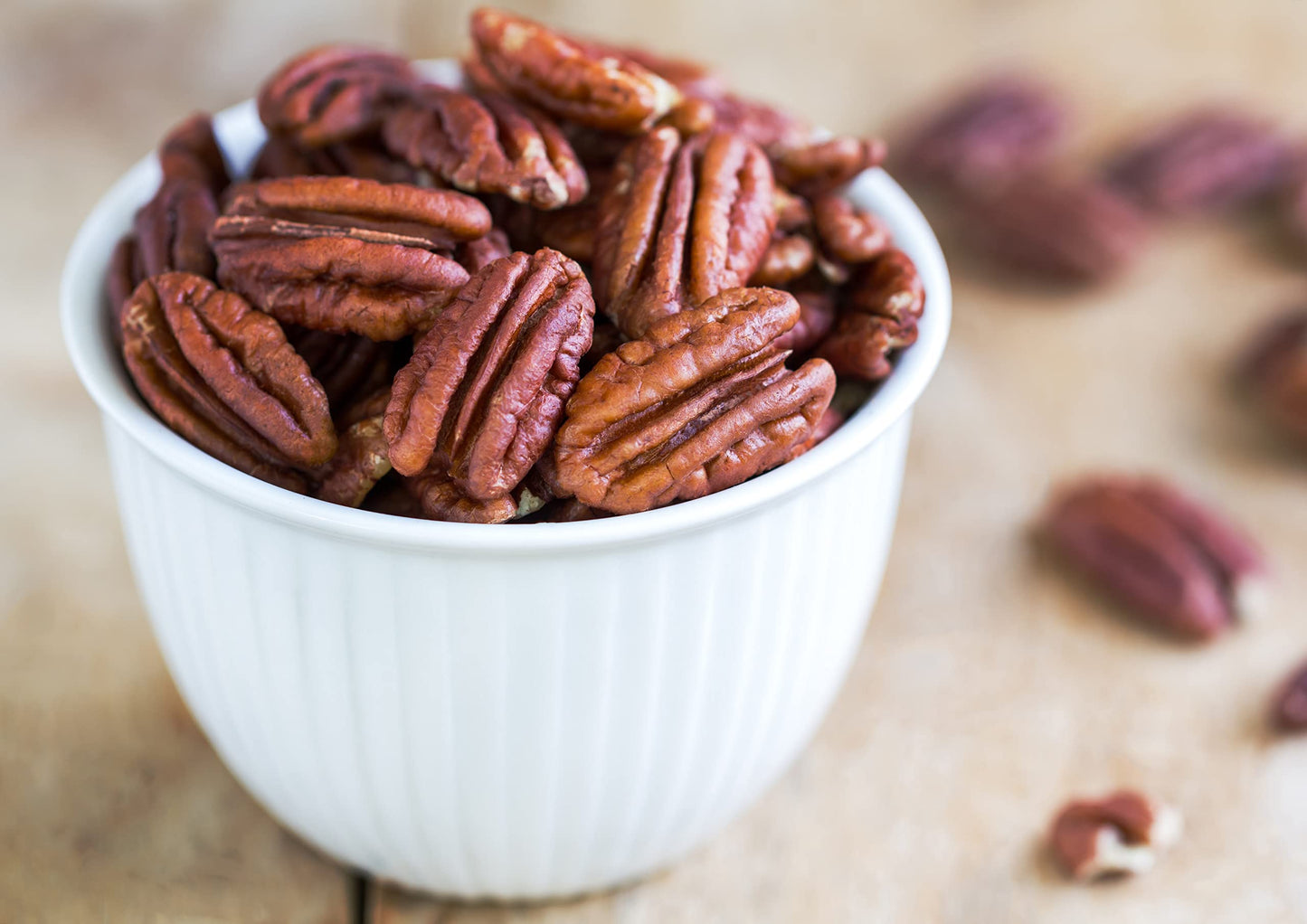 Food To Live Organic Dry Roasted Pecan Halves, 3 Pounds - Non-Gmo, Unsalted Nuts, Oven Roasted, No Oil Added, Vegan, Kosher, She