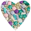 COOL MOM SPRINKLES Seahorse, Seashell, Starfish, Pearl Sprinkles (4 oz.) - Under The Sea Themed Sprinkles for Decorating Ocean C