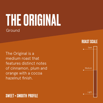 Bulletproof Original Medium Roast Ground Coffee, 12 Ounces, 100% Arabica Coffee Sourced From Central And South America