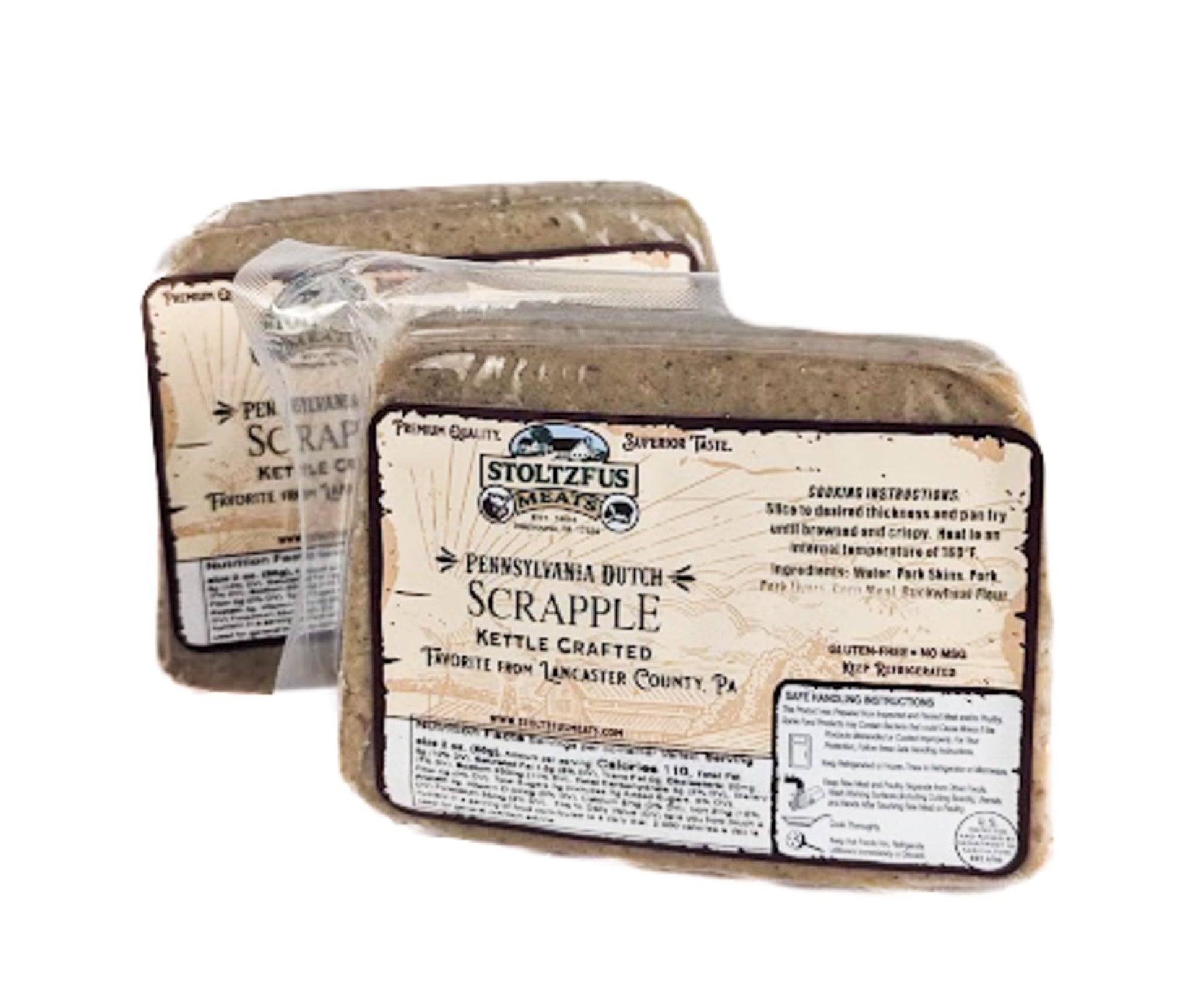 Generic Stoltzfus Meats Pennsylvania Dutch Scrapple 1lb (Pack of 2)