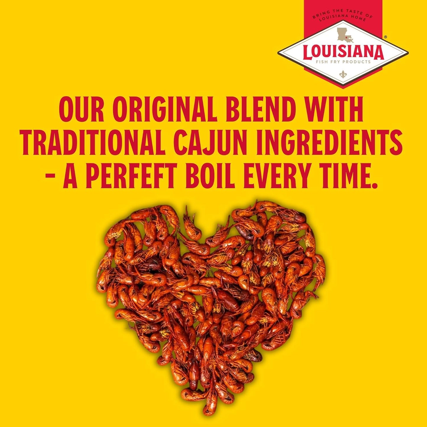 Louisiana Fish Fry Crawfish, Shrimp & Crab Boil Seasoning, 4.5 Pounds (Pack Of 2) - Perfectly Spicy - Complete Boil Seasoning Fo