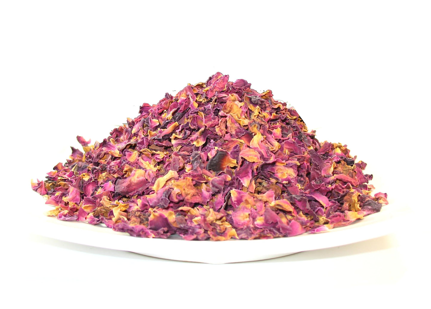 Greenhilltea Organic Rose Petals Tea - Caffeine Free Herbal Tea, 1 LB