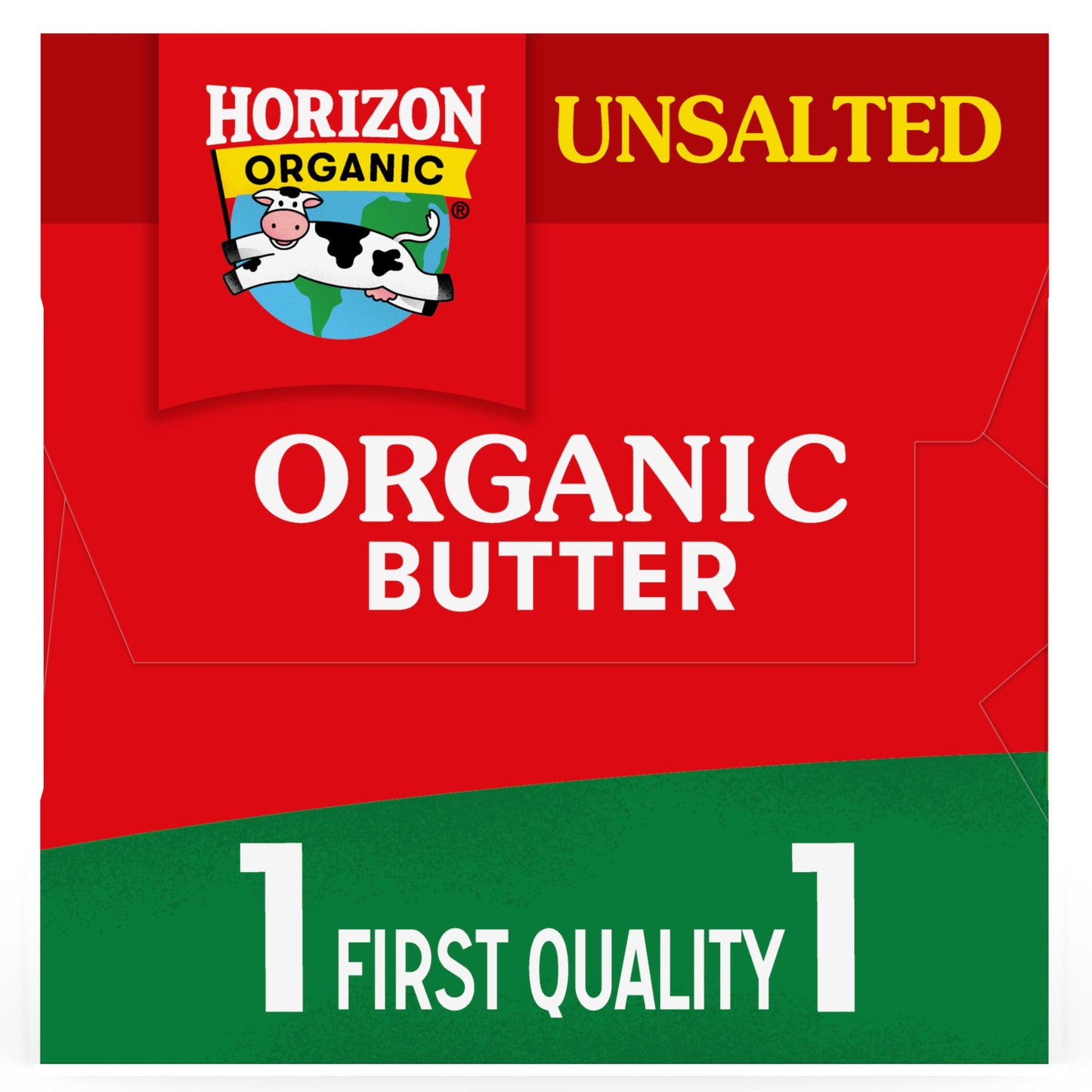 Horizon Organic Unsalted Butter Sticks, Made with Organic Sweet Cream, Great for Baking, Cooking and Caramelizing, 16 oz, 4 Stic