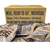 Mre Meals Ready To Eat A Case 2025, 2026 Inspection. Genuine Military Us Surplus Emergency Food Bulk Supply Full Box With Heater - Menus 1 To 12