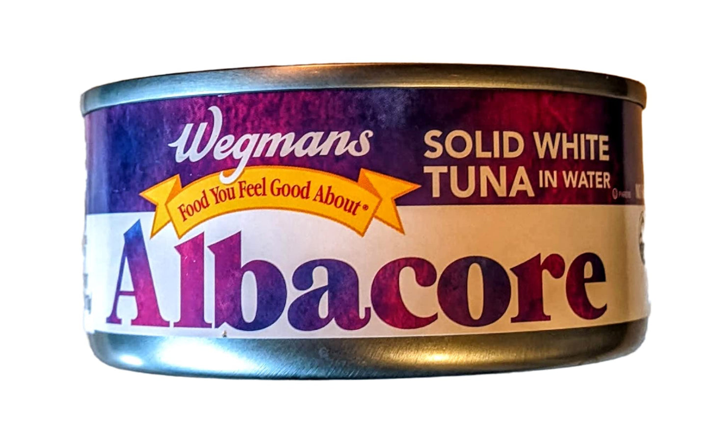 Wegmans Solid White Albacore Tuna In Water, Family Pack, 6 Oz.(8 Pack)