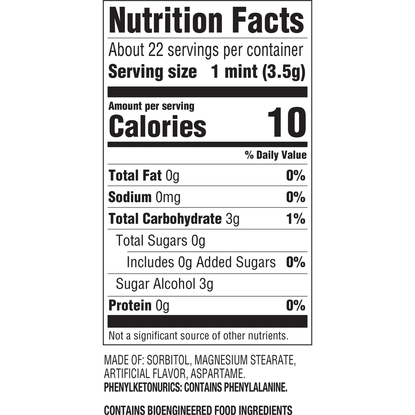 Sugar Free Lifesavers Wint O Green Mint, 2.75 oz (Pack of 4) - Wintergreen Breath Mints by The Hampton Popcorn Company