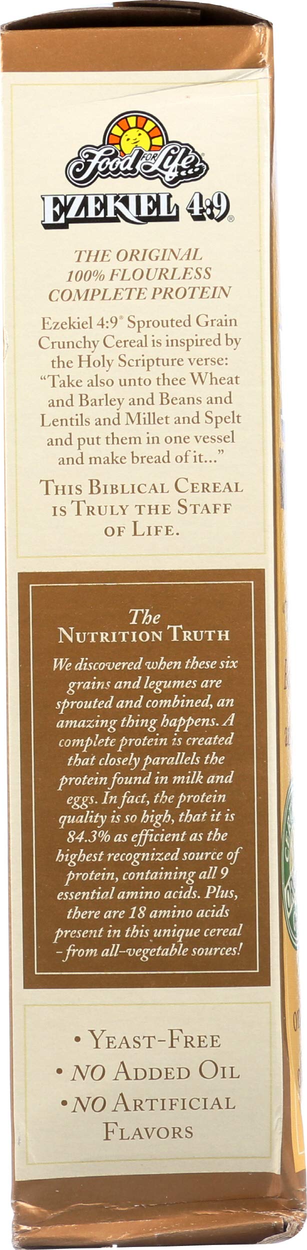 Food For Life Cereal Ezkl Almond Org, 16 Oz, Pk- 6