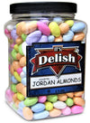Its Delish Assorted Jordan Almonds - 3.5 lbs Jumbo Container, Vegan & Kosher Wedding Favors, Party Buffet Candies