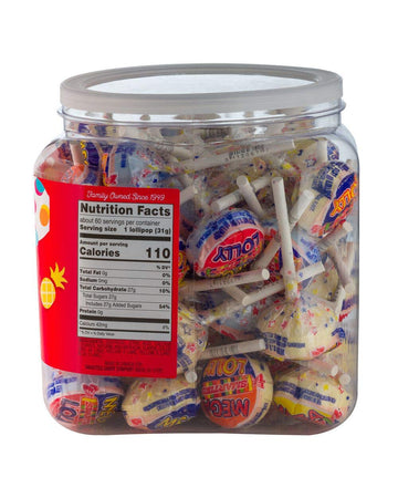 Smarties Lollies, Mega, 4 Pounds 1 Ounce, 60 Count