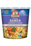 Dr. Mcdougall'S Vegan Ramen Chicken Soup - Chicken Noodle Soup - Ramen Noodles - Instant Ramen Noodle Cups - Oil-Free Non-Gmo Ramen Soup - Organic Instant Noodles - 1.4 Ounces - Pack Of 6