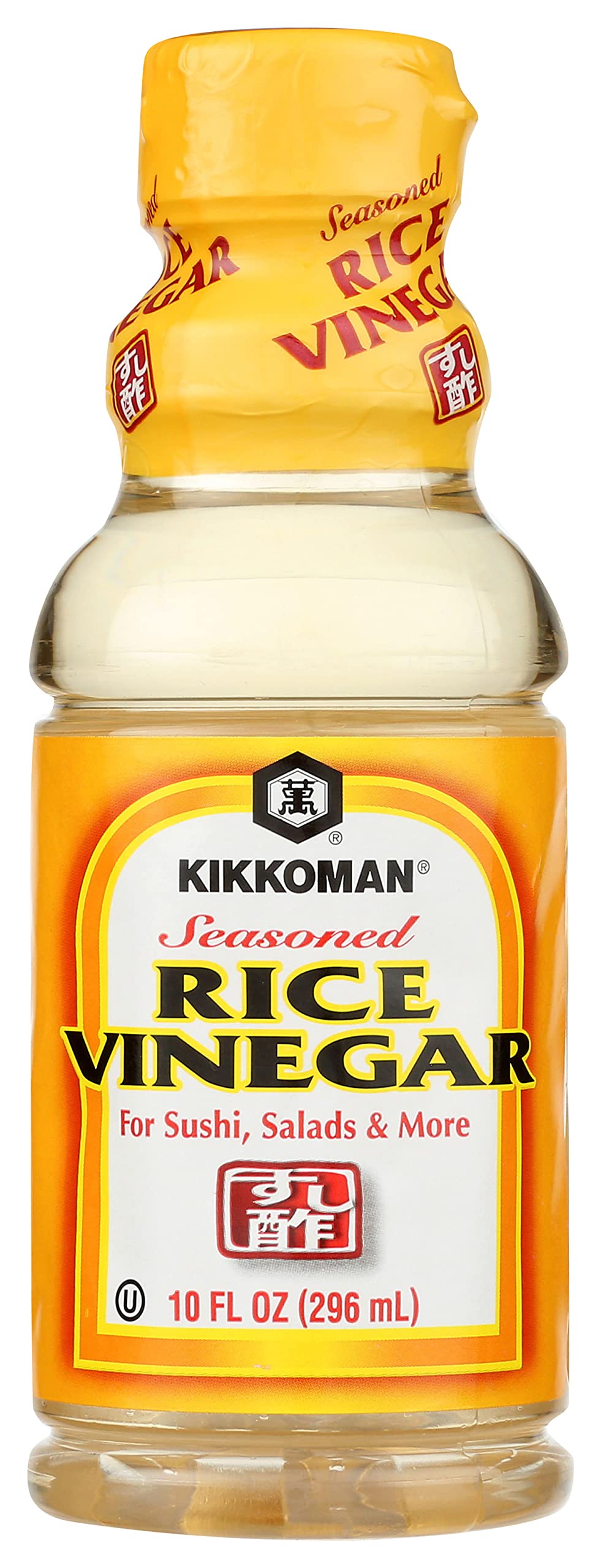Kikkoman Vinegar Rice Seasoned, 10 Oz (Pack Of 6)