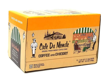 Cafe Du Monde Dark Roast Pods Coffee And Chicory Single Serve Cups (72 Count)