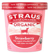 Straus Family Creamery Organic Strawberry Ice Cream, 16oz