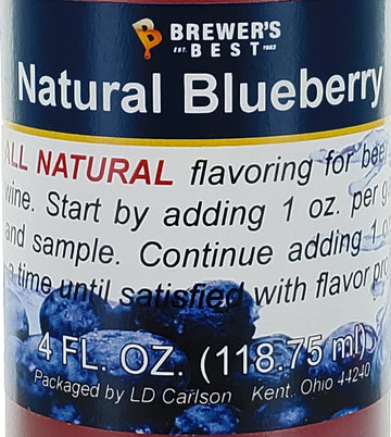 malt-inspired Best Natural malt-inspired and Wine Flavoring - Blueberry, 4 oz, Model 3704