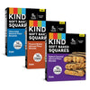 KIND Soft Baked Squares Variety Pack, Gluten Free Snack Bars, 5g Protein, 18 Count, Chocolate, Peanut Butter, Salted Caramel