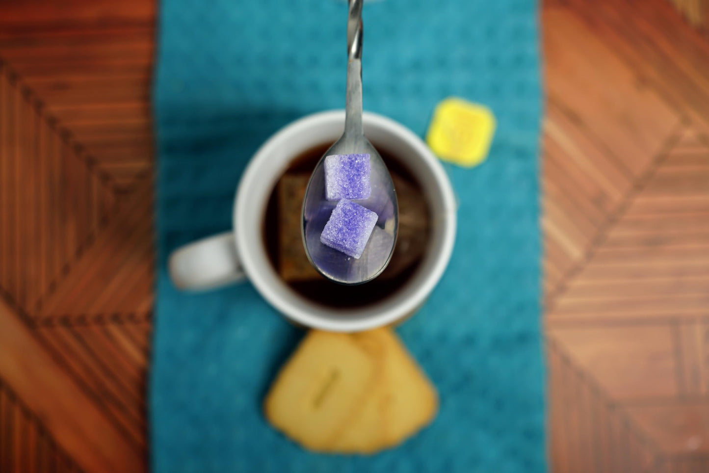 Bear Necessities Gourmet Sugar Cubes – Lavender Infused – 70g Jar – Perfect for Coffee, Tea & Cocktails