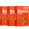 Banza Banza Chickpea Pasta, Variety Pack (1 Penne/1 Rotini/1 Shells) - Gluten Free Healthy Pasta, High Protein, Lower Carb and N