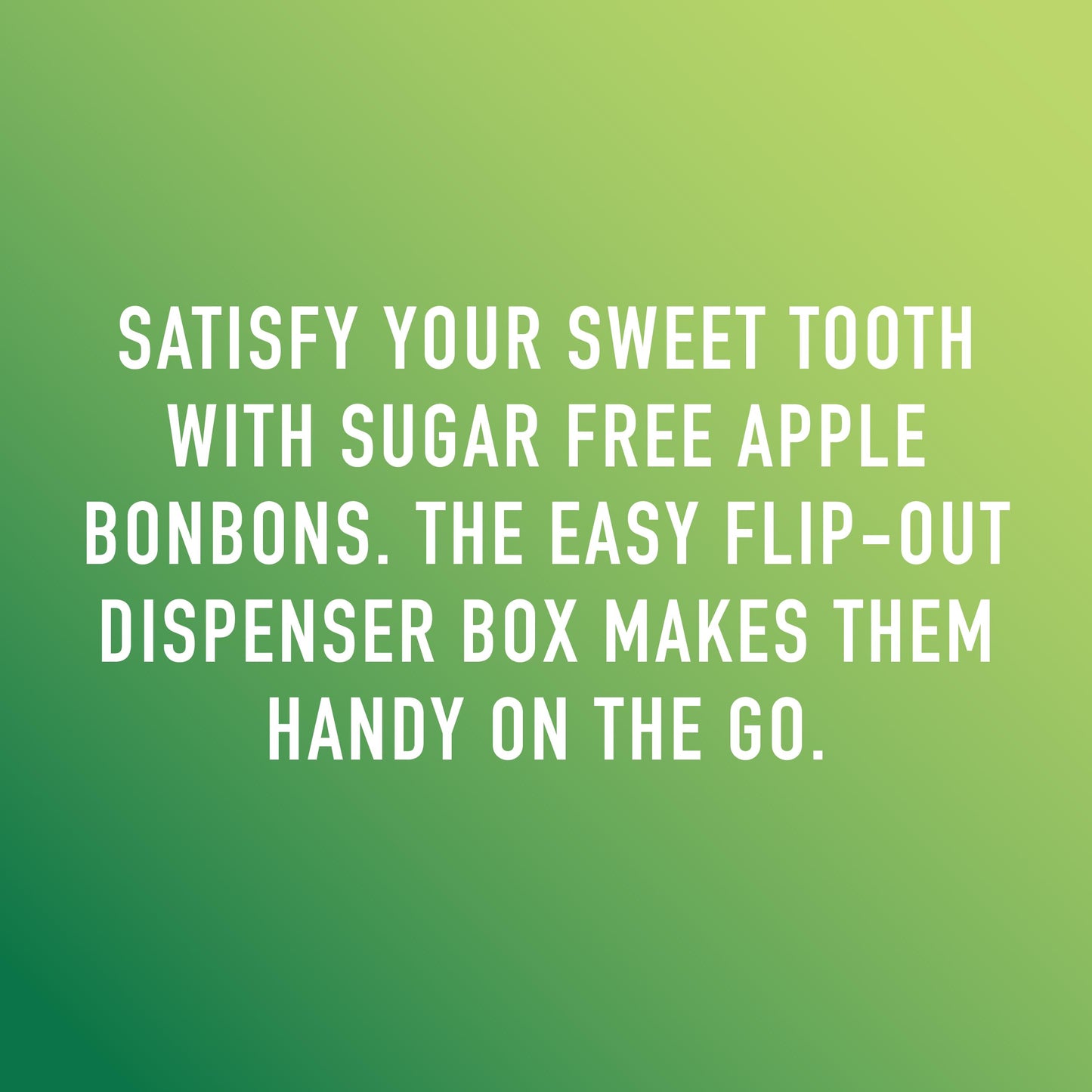 Swiss Imports Sugar Free Bonbons Hard Candy Drops Bocca Box, Apple, 200 Individually Wrapped Pieces, 500G/17.6Oz