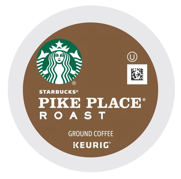 Starbucks Pike Place Roast K-Cups For Keurig, 1 Count (Pack Of 72)