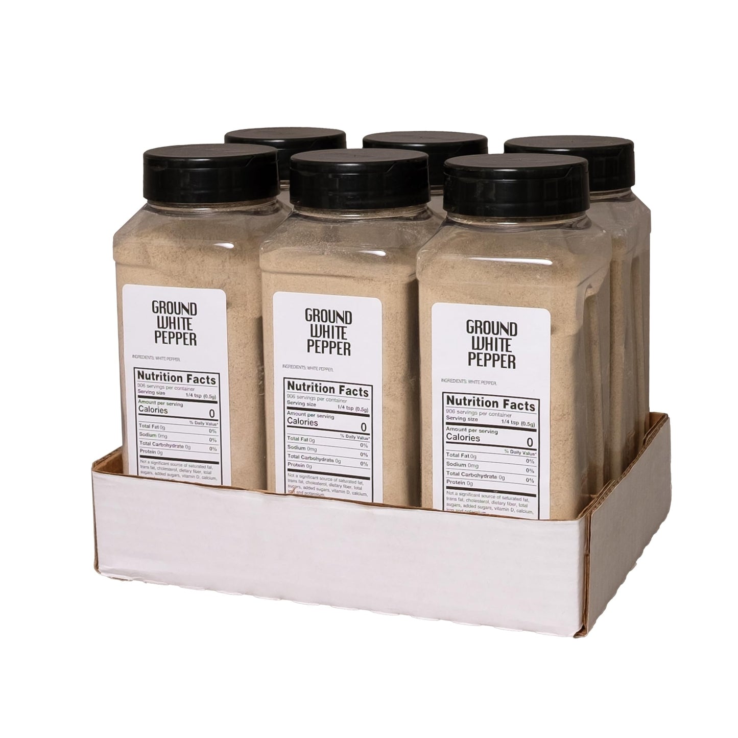 Sauer'S White Ground Pepper, 1 Pound (Pack Of 6)