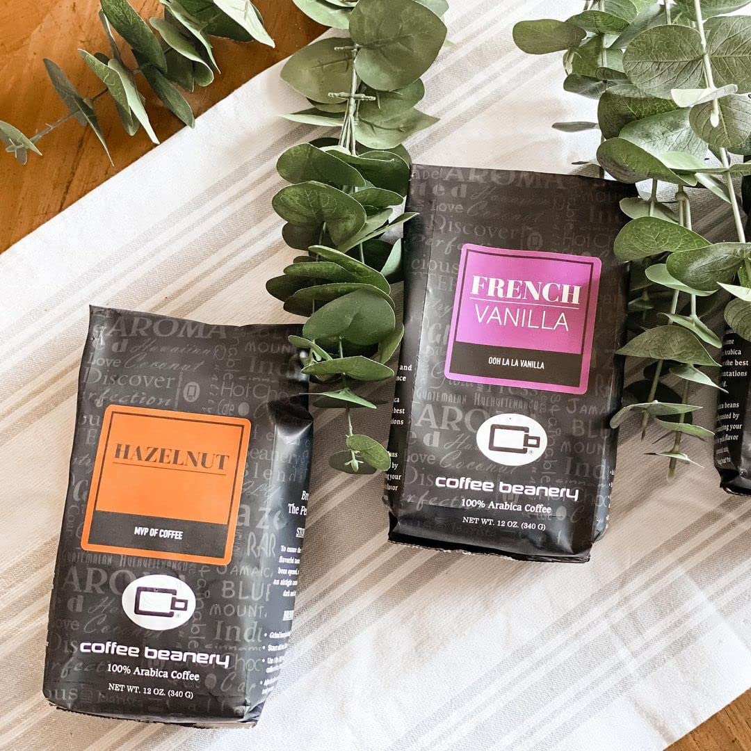 Hazelnut Flavored Coffee, Specialty Arabica Coffee, Medium Roast, 12 Ounce, Coarse