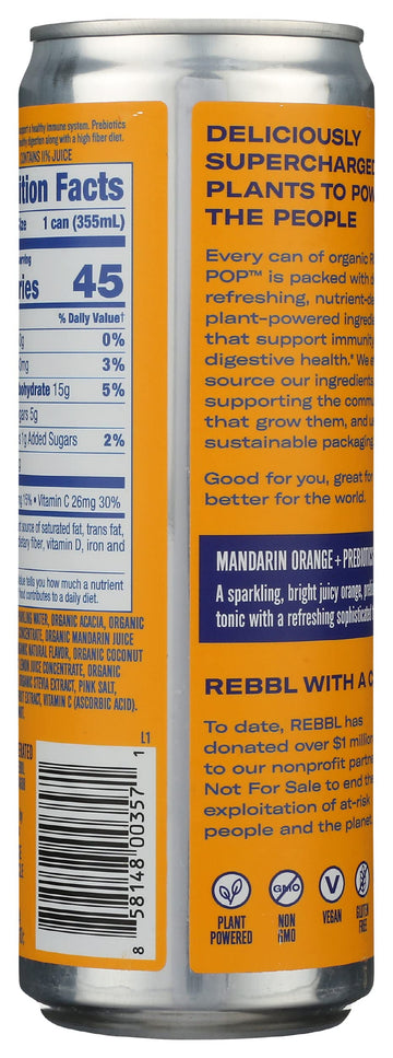 Og2 Rbl Pop/Sprk Orange (12X12.00)