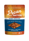 Pecan Nation Honey Roasted Georgia Pecans, 8 oz., Natural, No Preservatives, Anti-oxidant Rich, Non-GMO, Irresistible Healthy Sn