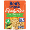 Ben'S Original Ready Rice Cilantro Lime Flavored Rice, Easy Dinner Side, 8.5 Oz Pouch (Pack Of 12)